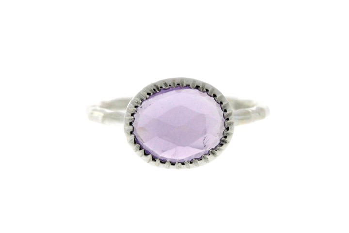 Anillo plata 925 piedra semi preciosa 