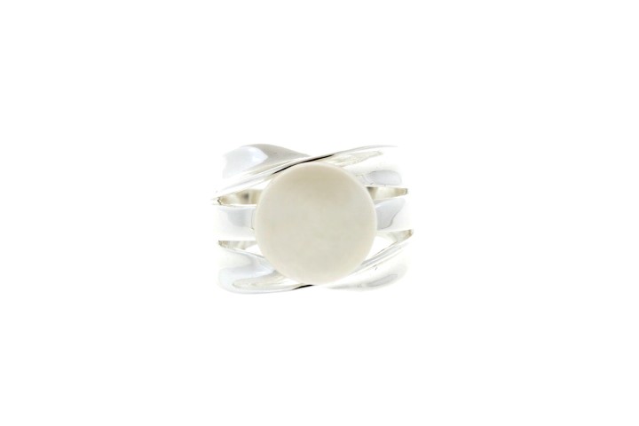 Anillo plata 925 perla cultivada 12mm 