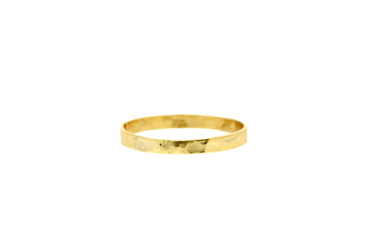 Anillo alianza plata 925 martele