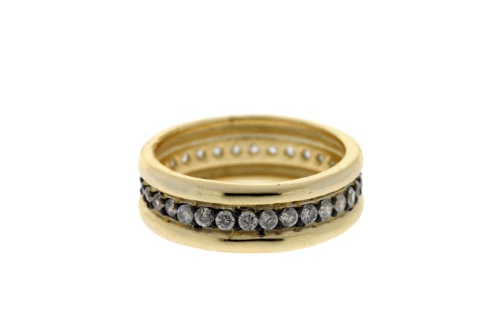 Anillo plata 925 con zirconita 