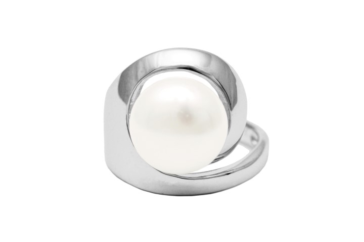 Silver 925 ring pearl