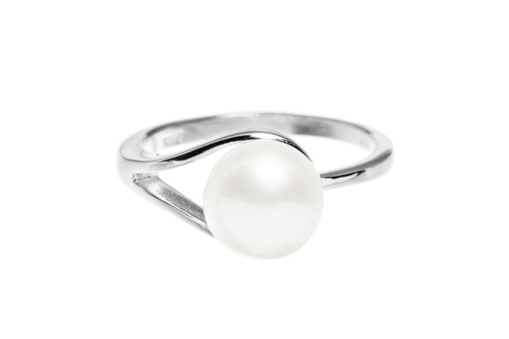 Silver 925 ring pearl