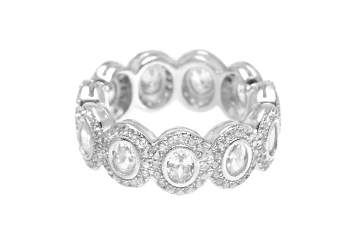 Anillo plata 925 con zirconita 