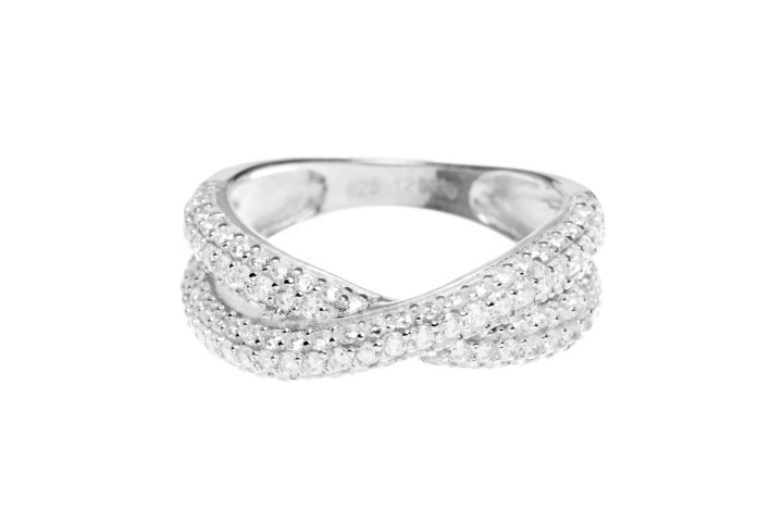 Anillo plata 925 con zirconita 