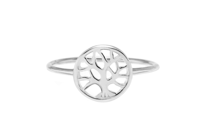 Anillo plata 925 arbol 