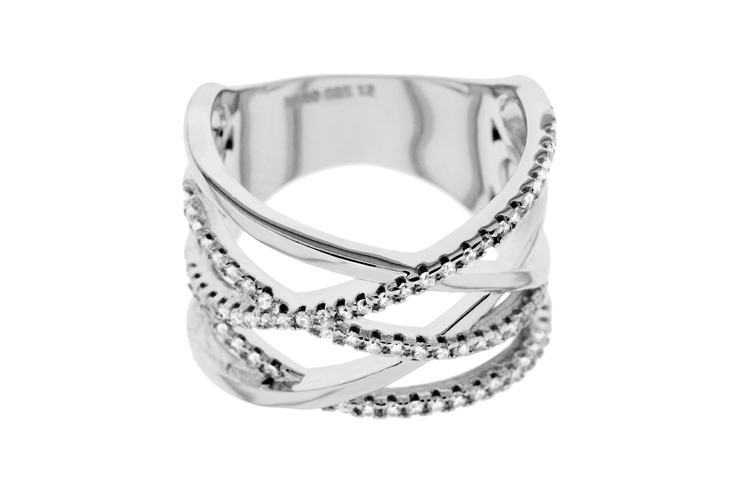 Anillo plata 925 zirconita 