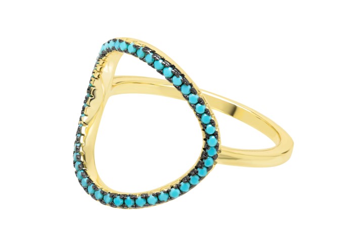 Anillo plata 925 zirconita 