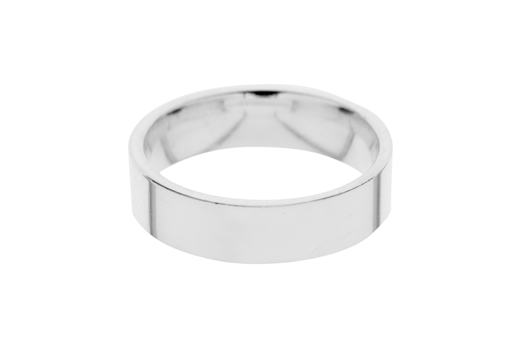 [10161A1000PL] Ring silver 925 5mm (EU size 50, Polished, Sterling silver)