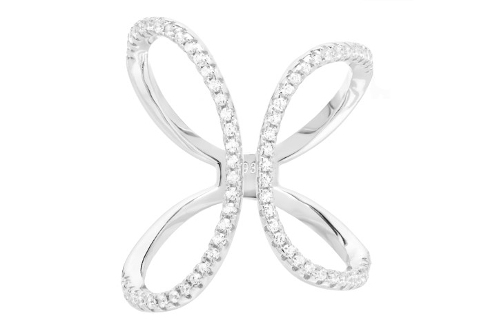Silver 925 ring with cz