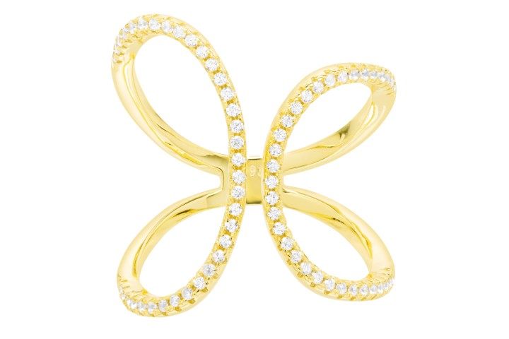 Silver 925 ring with cz