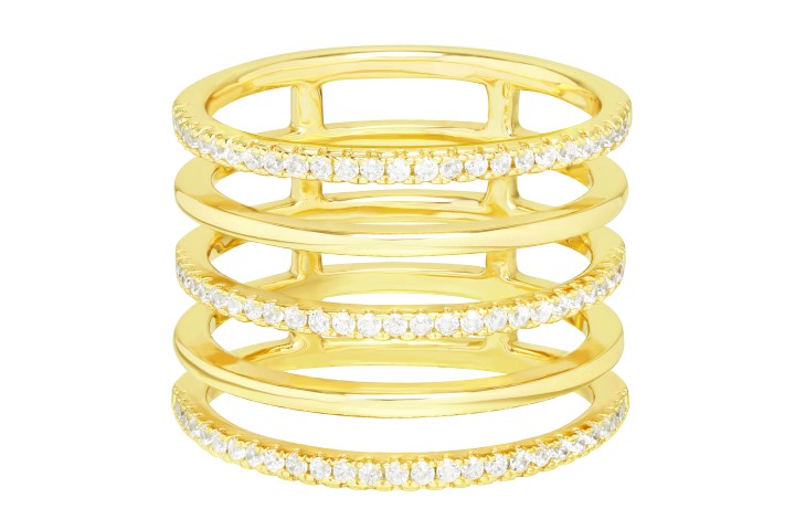 Anillo plata 925 con zirconita 