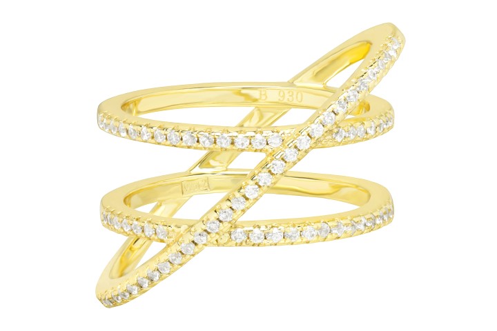 Anillo plata 925 zirconita 