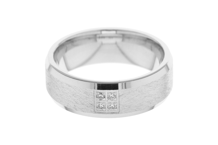 Anillo alianza plata 925 