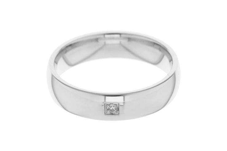 Anillo alianza plata 925 