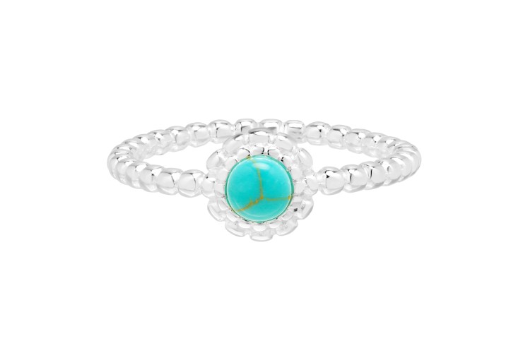 Anillo plata 925 con turquesa 