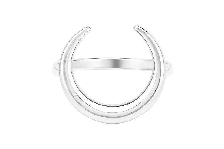 Anillo plata 925 cuerno 