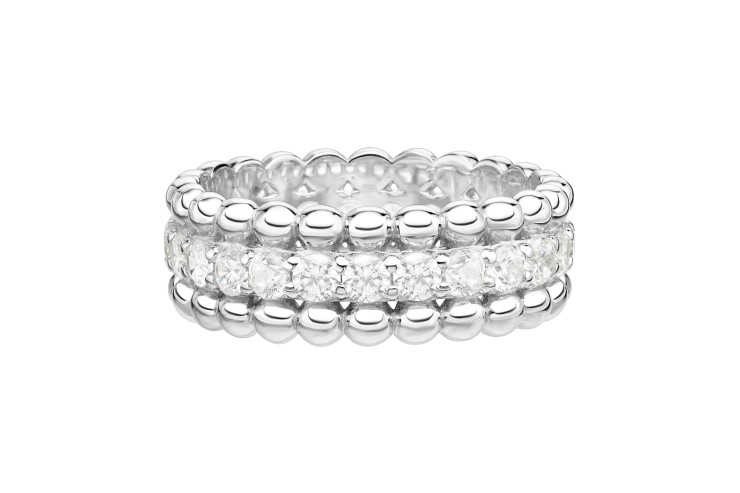 [10935A121ZBL] Silver 925 cz ring (EU size 52)