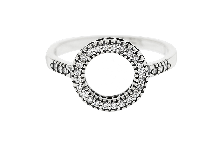 Anillo plata 925 zirconita 