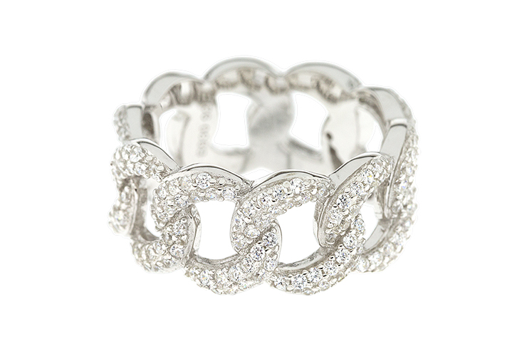 Silver 925 ring with cz