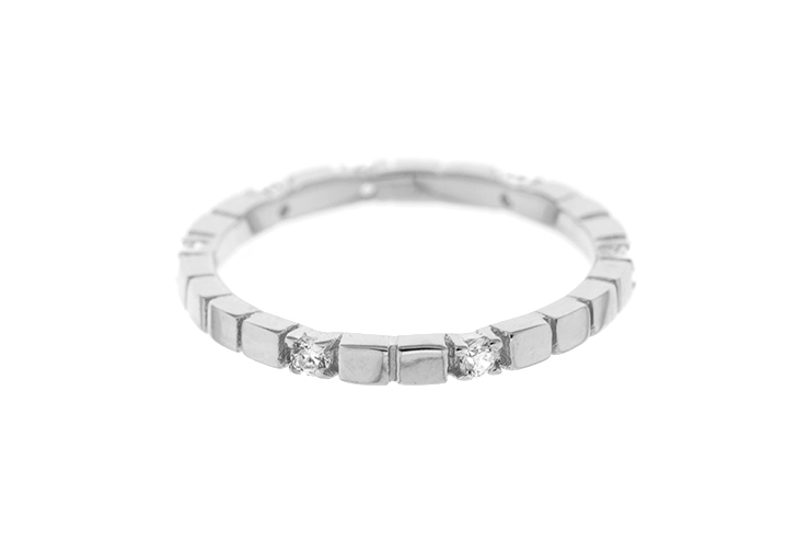 [11914A101ZBL] Silver 925 cz ring (EU size 50)