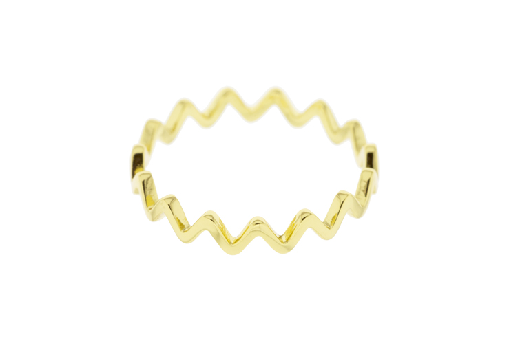 Anillo plata 925 zigzag 