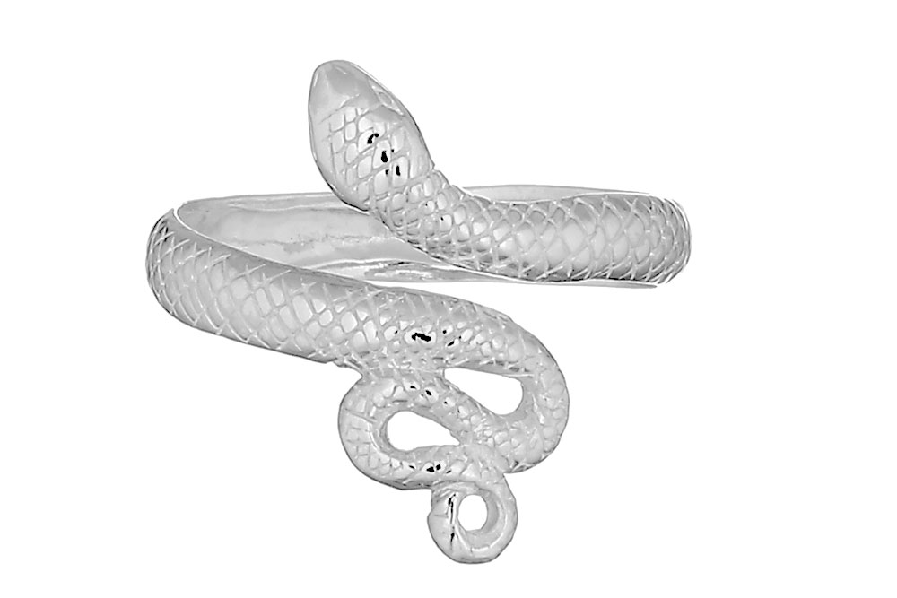 Anillo plata 925 serpiente