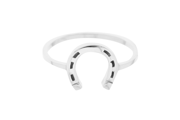 Anillo plata 925 herradura 
