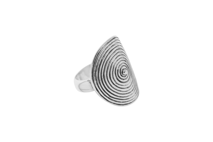 Anillo plata 925 espiral 