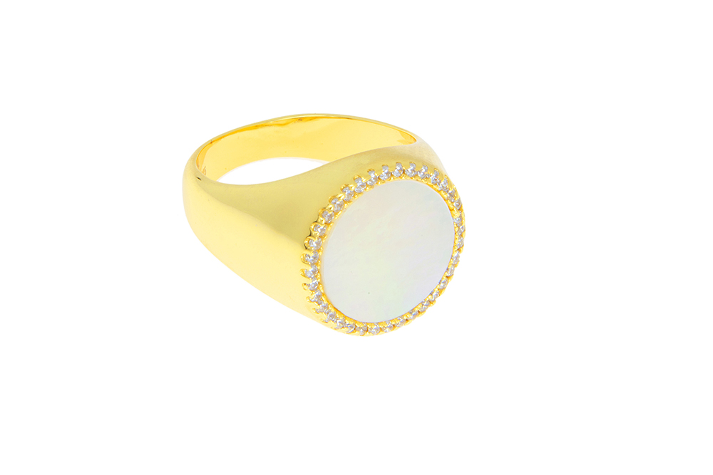 Anillo plata 925 con ziconita