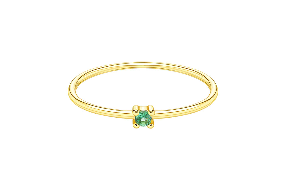 Anillo plata 925 con zirconita