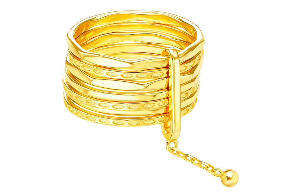 Anillo plata 925 siete alianzas 