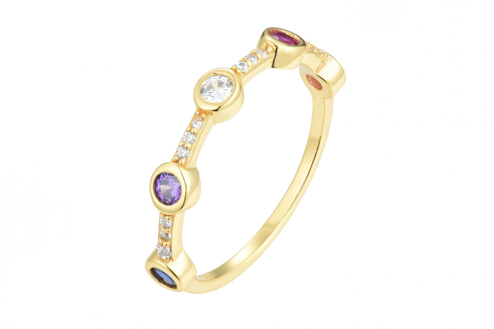 Silver 925 ring with cz