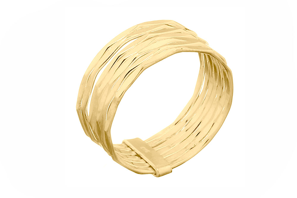 Anillo plata 925 7 alianzas unidas 