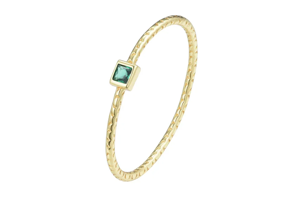 Anillo plata 925 con mini zirconita