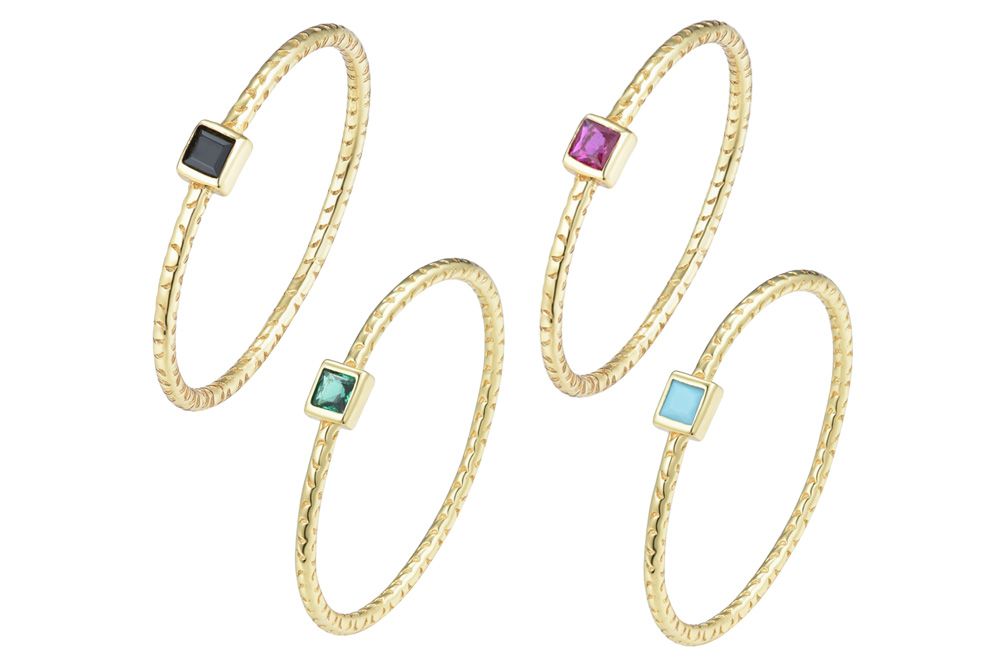 Anillo plata 925 con mini zirconita