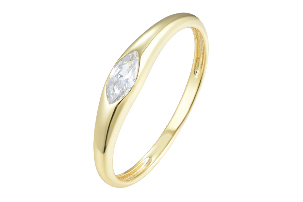 Anillo plata 925 con zirconita