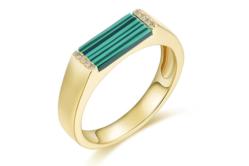 Anillo plata 925 piedras con zirconitas blancas