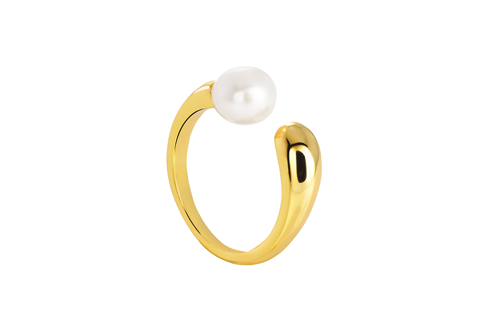 Anillo plata 925 perla 7mm