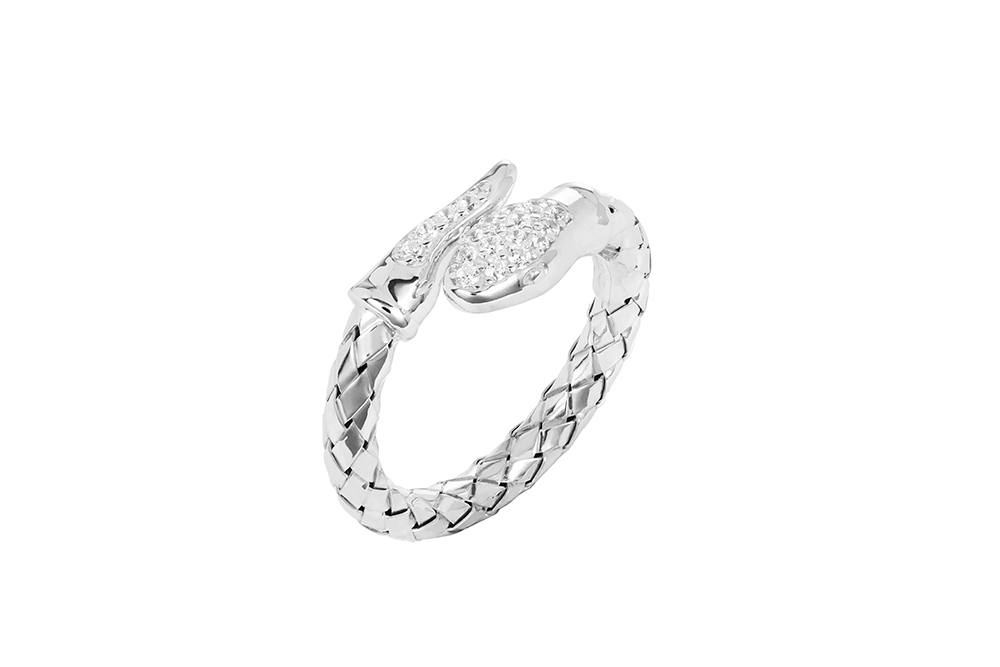 Anillo plata 925 serpiente