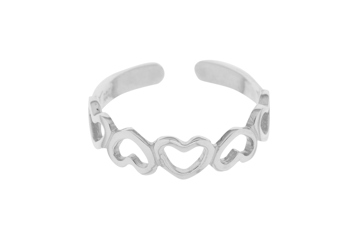 Silver 925 foot rings