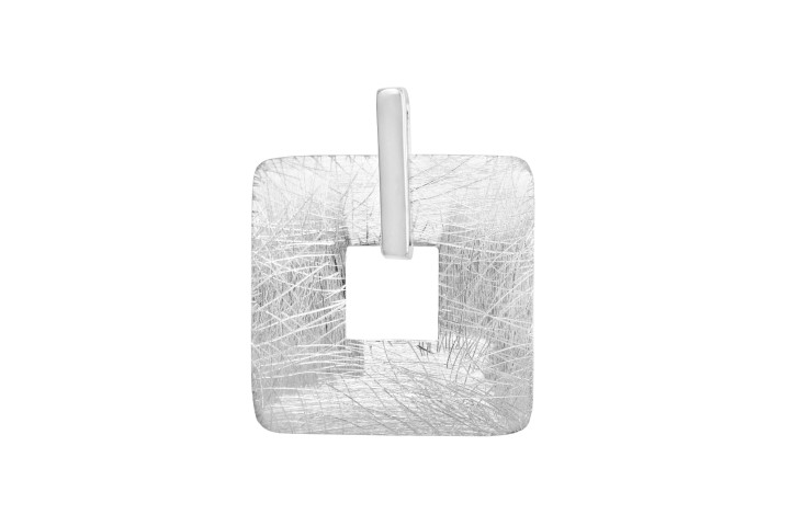 Colgante plata 925 cuadrado 