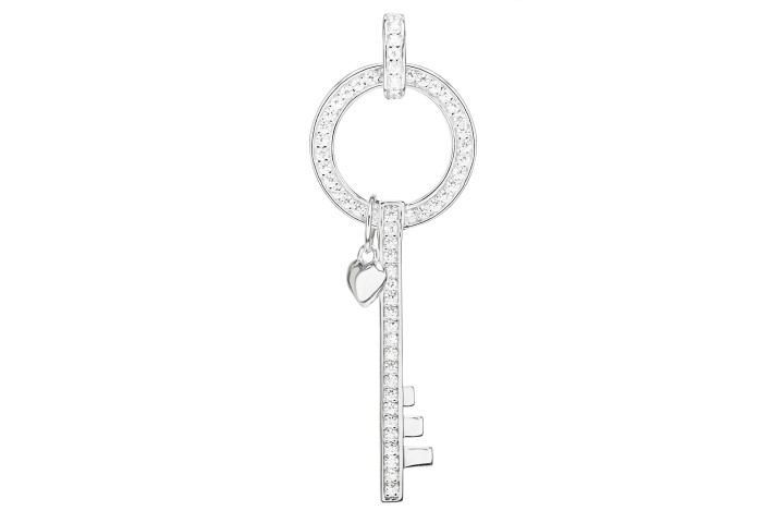 [044560001ZBL] Colgante plata rodiada cz 
