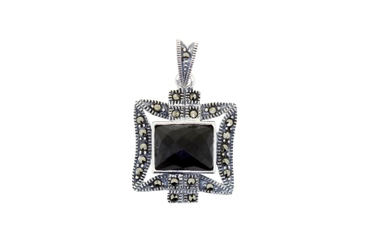 Colgante plata 925 marquesita 