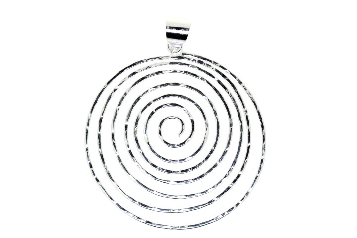 Colgante plata 925 espiral 