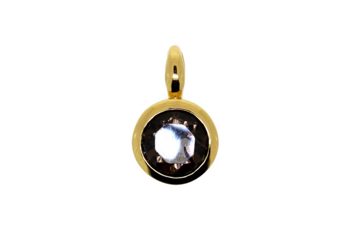 [068440002RAH] Colgante plata 925 piedra semi preciosa redondo 