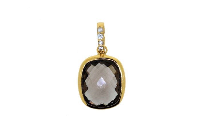 Colgante plata 925 piedra semi preciosa 