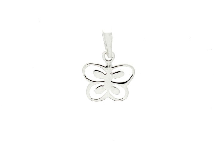 Colgante plata 925 mariposa 