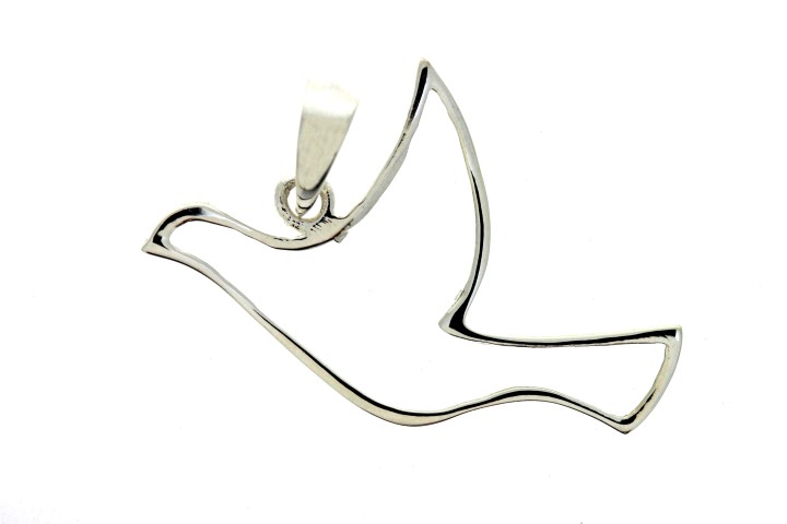 Silver 925 pendant dove
