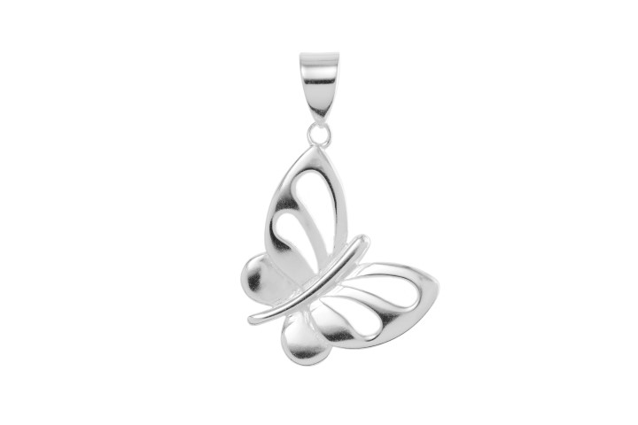 Colgante plata 925 mariposa 