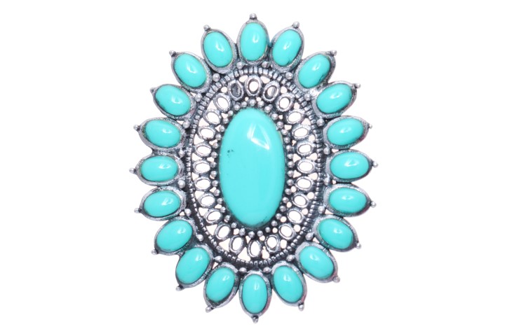 Silver 925 turquoise pendant